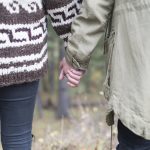 Leather jacket on a fine dress