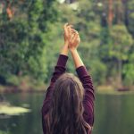 Belted outerwear with jeans